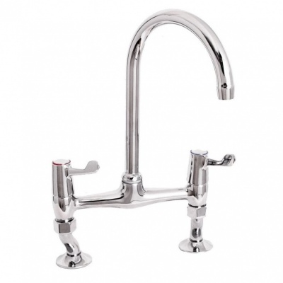 The Commercial Lever Bridge Sink Mixer