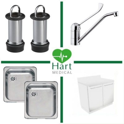 Hart Rinse Kit Hart Vanity Units & Medical Handwashing Stations - NotJustTaps.co.uk