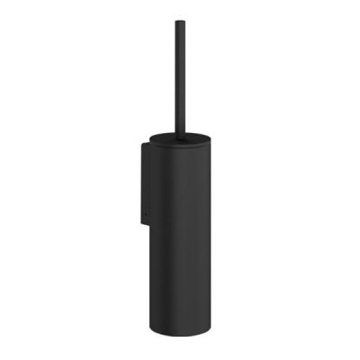 System 900 Toilet Brush With Lid - Black
