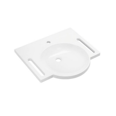 HEWI composite washbasin white - 600 wide