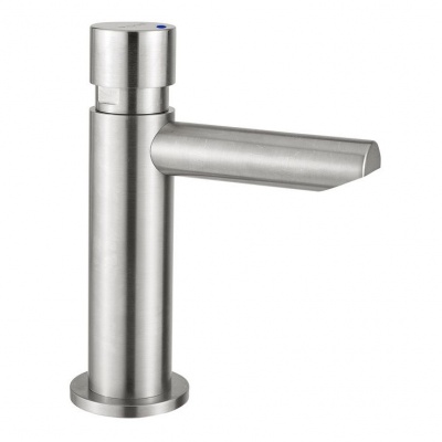 Timed Flow Stainless Steel Basin Tap