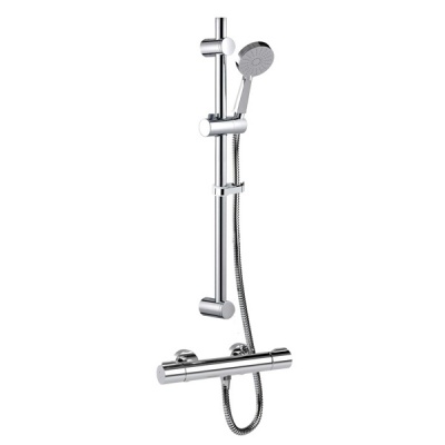 Puro Safetouch Thermostatic Bar Shower Kit