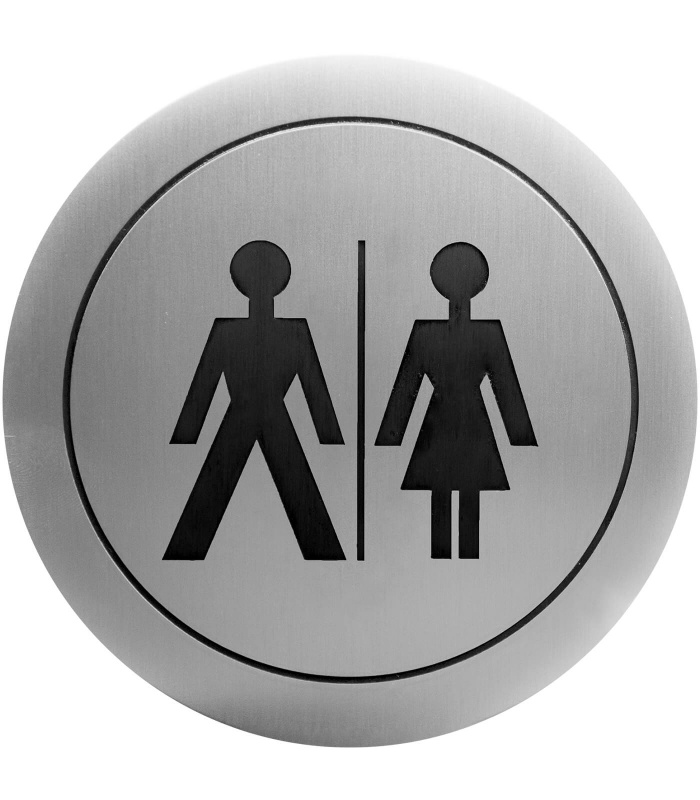 Unisex Toilet Sign