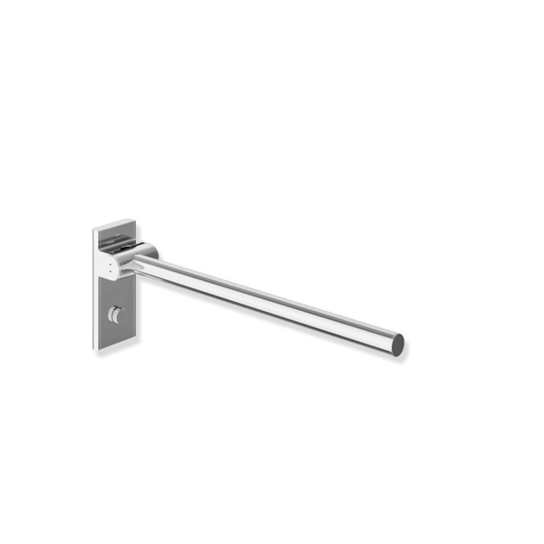 System 900 Mono Hinged Support Rail - Polished Chrome