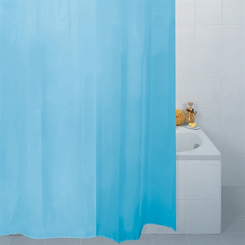 Plain Blue Shower Curtain Notjusttaps, Canvas Shower Curtain Uk