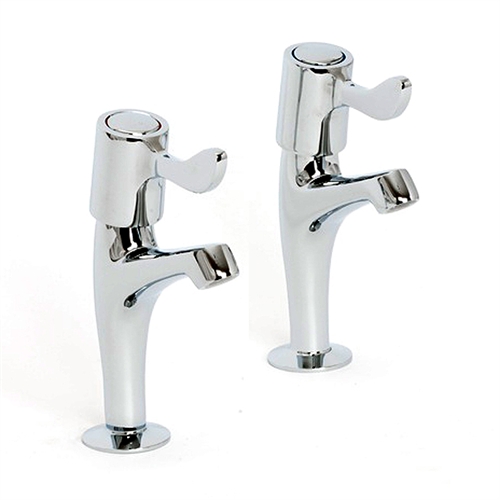 Skara Lever Action High Neck Kitchen Taps