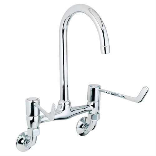 'Cool Touch' Dualflow Wall Mounted Medical Sink Tap