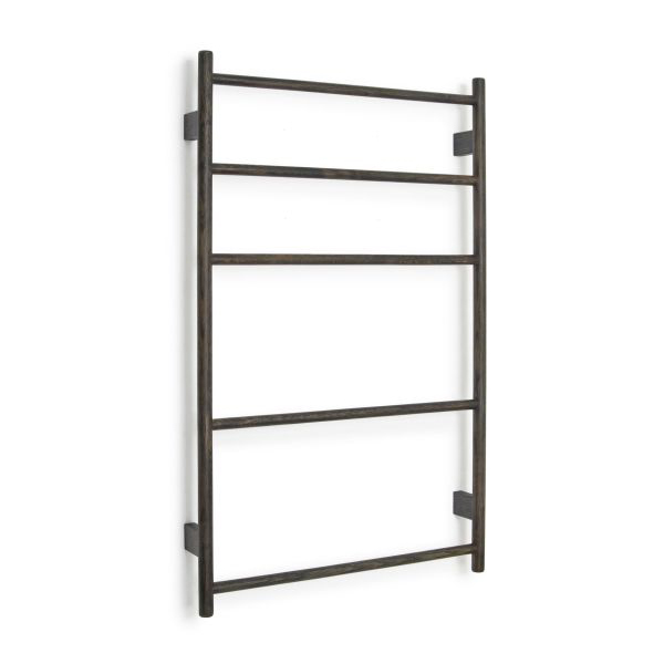 Wallbar Towel Ladder Dark Oak