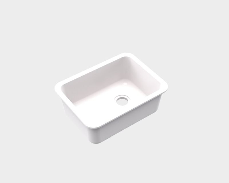 Pro Epoxy Lab Sink White