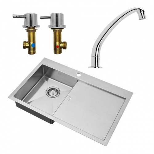 Zen Accessibility Kitchen Set Disabled Use Tap and Accessible Sink