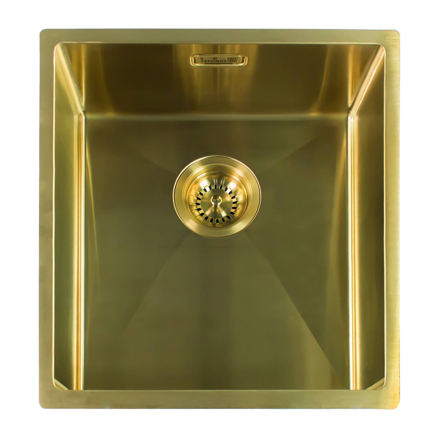 Miami copper kitchen sink 50x40