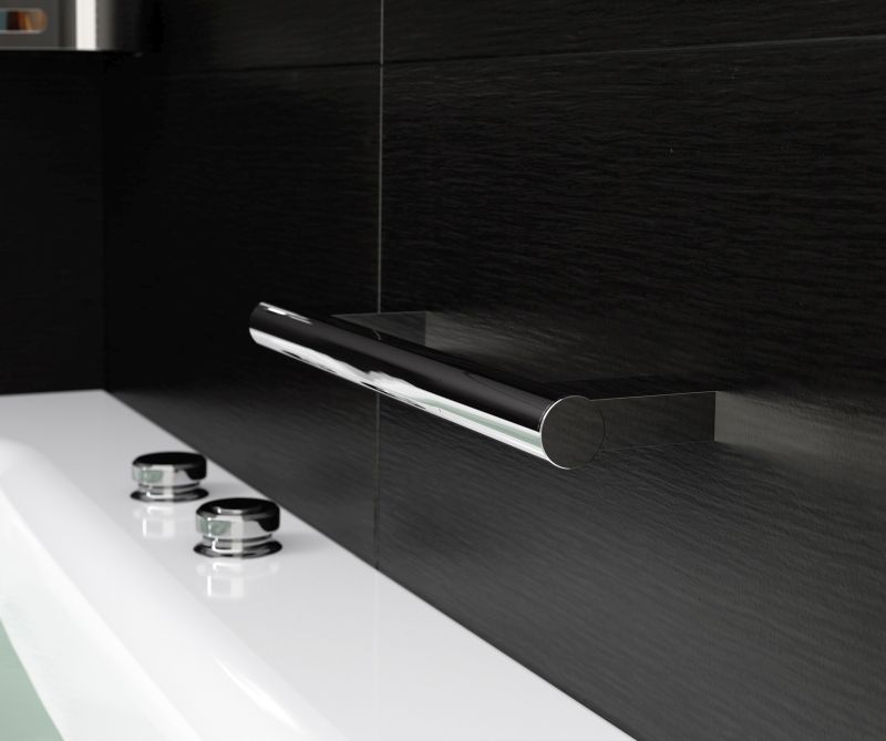 Lux Designer Grab Rail - Straight - NotJustTaps.co.uk