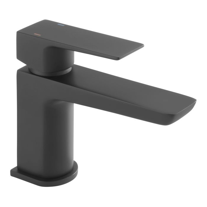 Raven Matt Black Cloakroom Basin Mixer