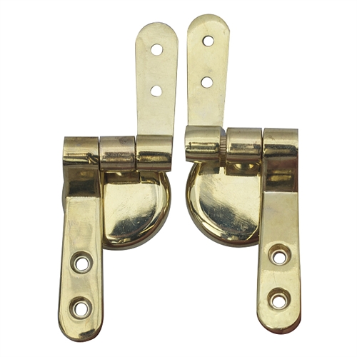 Pair Of Adjustable Brass Toilet Seat Hinges For Wooden Seats Notjusttaps Co Uk - Are Toilet Seat Hinges Universal