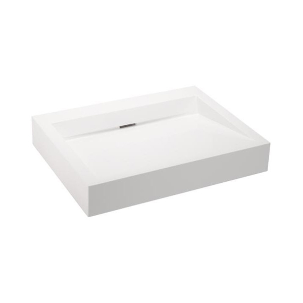 HEWI composite washbasin white square