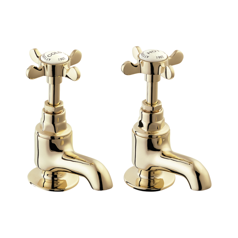 Deva Gold Cloakroom Taps (pair)