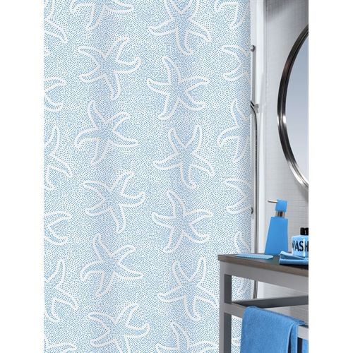 Starfish Shower Curtain By Spirella Notjusttaps Co Uk