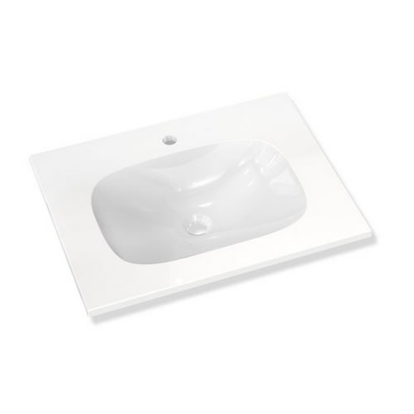 Hewi white oval basin