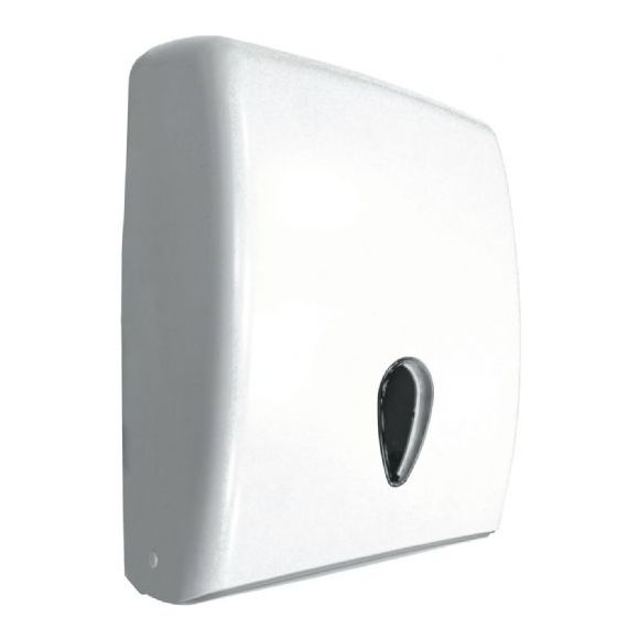 Nofer Classic White Paper Towel Dispenser