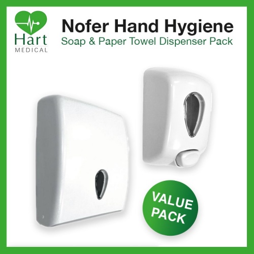 Nofer Soap & Towel Dispenser Pack