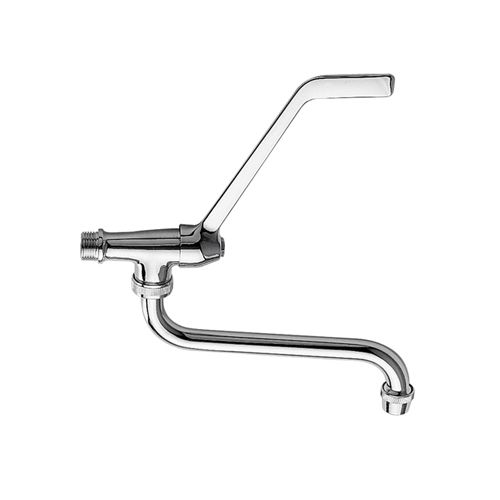 Elbow Lever Swivel Spout Bib Tap