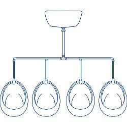 Four Bowl Urinal System