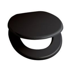 The Standard Collection Mouldwood Toilet Seat - Black