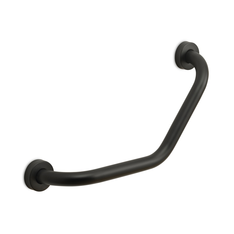 Up Angled Grab Bar black NotJustTaps.co.uk