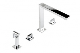 Nova Luxury 4 Hole Kitchen Mixer Tap