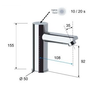 Tempor Touch Minimalist Electronic Tap
