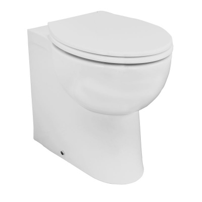 Deluxe Back To Wall Pan - Raised height