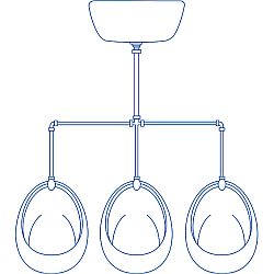 Three Bowl Urinal System