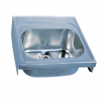 HTM64 Single Bowl Stainless Wall Scrub Basin