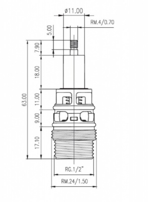 Replacement Bath/Shower Mixer Diverter