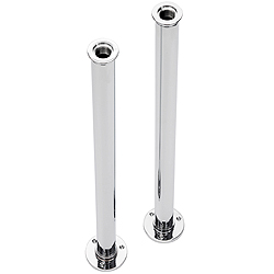 Pair 3/4 inch Bath Standpipes for Bath Taps with Legs