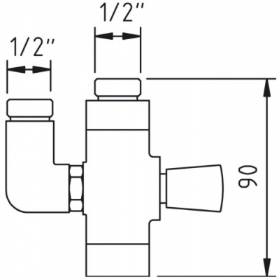 Pull Out Shower Diverter