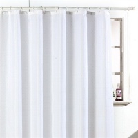 Diamond White Shower Curtain