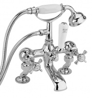 edwardian bath shower mixer chrome