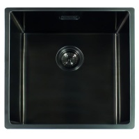 Coloured Kitchen Sinks Black White Metallic Coloured