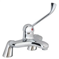 Professional extended lever bath filler tap