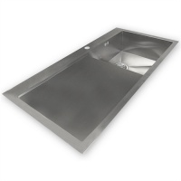 Zen Uno 51F Bowl & Drainer Kitchen Sink