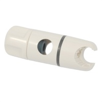 Replacement 'twist and lock' White Shower Head Slider by MGM Taps