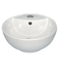 109 White Ceramic Washbowl