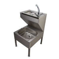 The Pland Janitorial Bucket Sink Unit