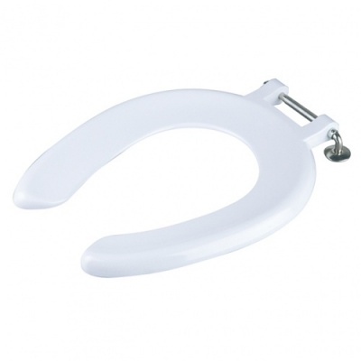 Crescent Junior School/Educational Toilet Seat - White